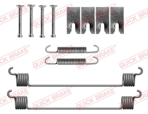 Accessory Kit, brake shoes